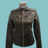 Veste simili cuir femme