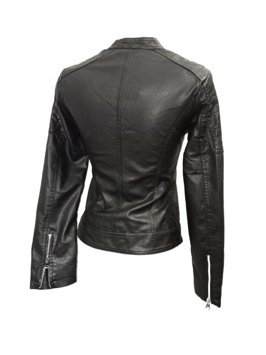 Veste simili cuir femme