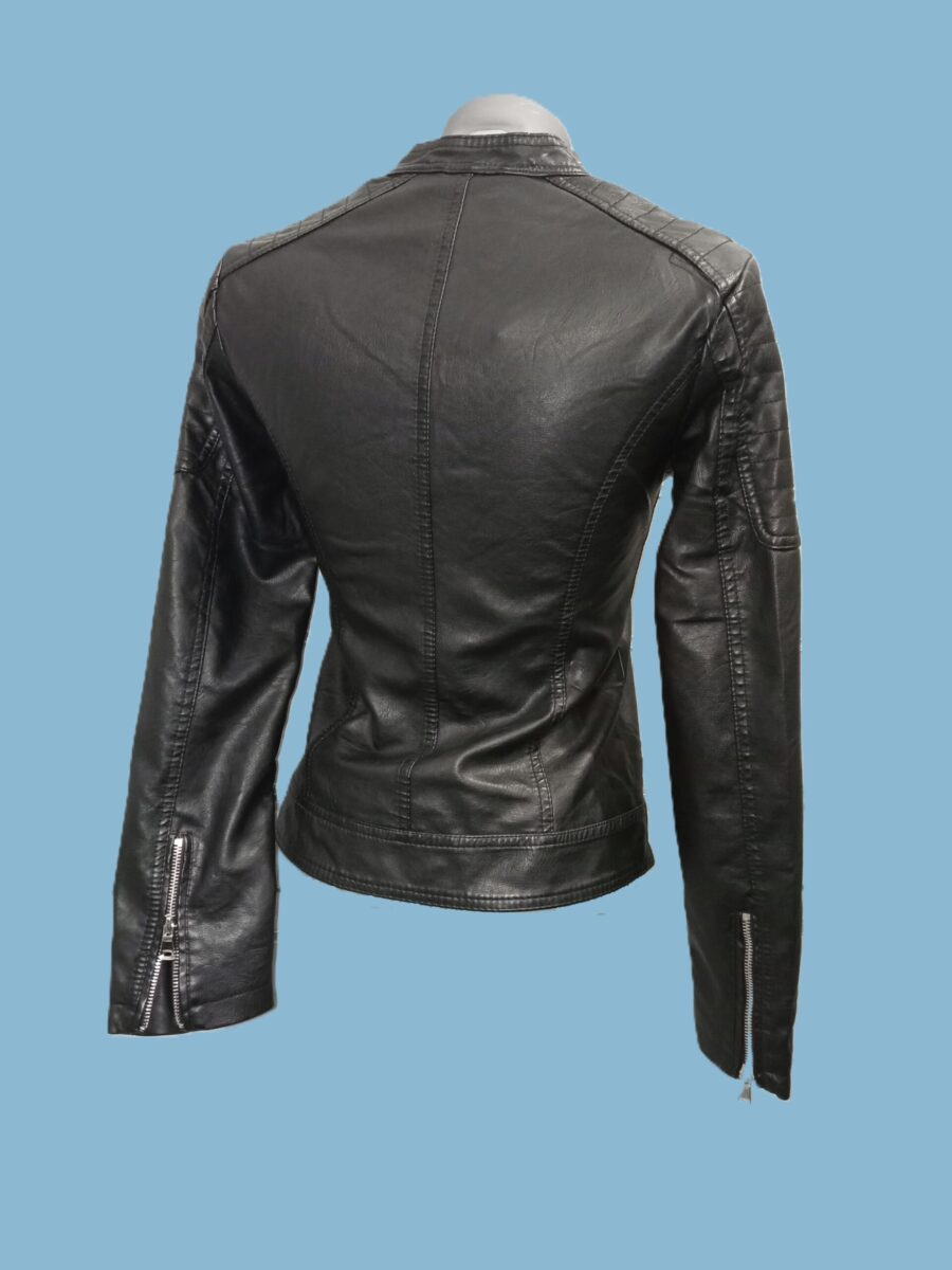 Veste simili cuir femme