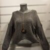 Pull Femme avec collier sautoir