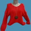 Pull Femme avec collier sautoir