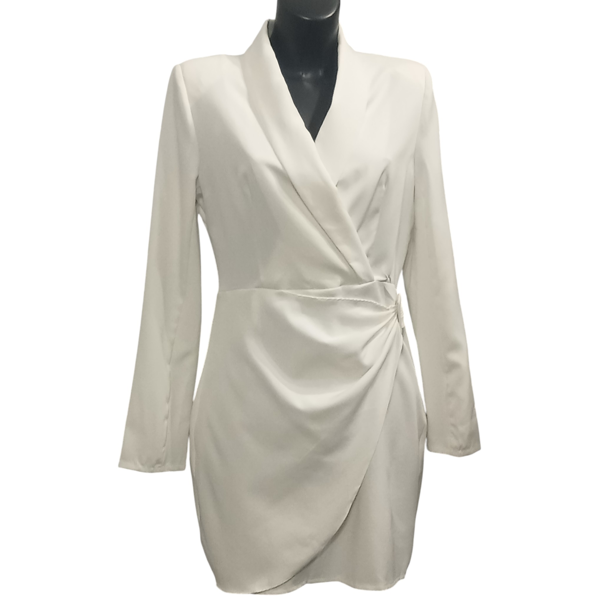 Robe de soirée, robe blazer, chic et élégante, col croisé, Marque KILKY