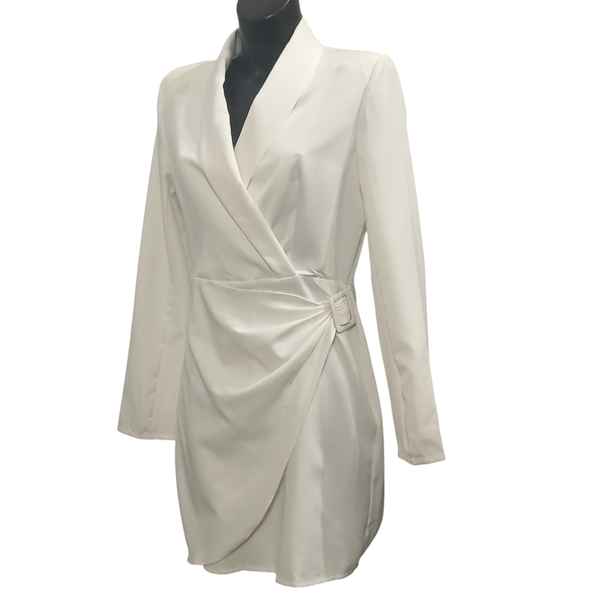 Robe de soirée, robe blazer, chic et élégante, col croisé, Marque KILKY