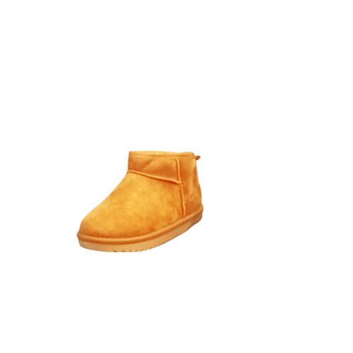 Chaussures Femme, Boots montantes, fourrées, effet daim