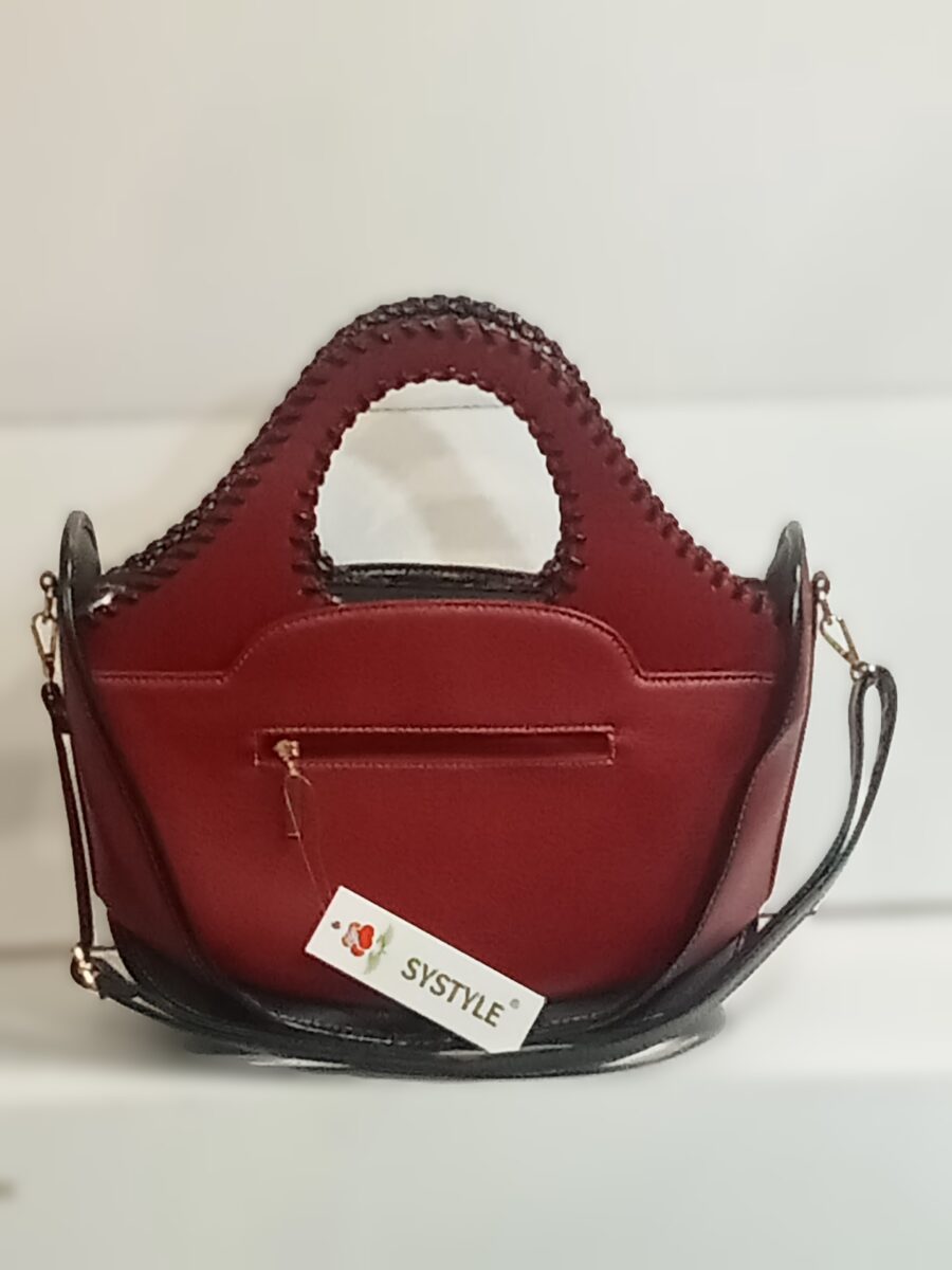 Sac à main Femme, Systyle, simili cuir, forme Chien, rouge