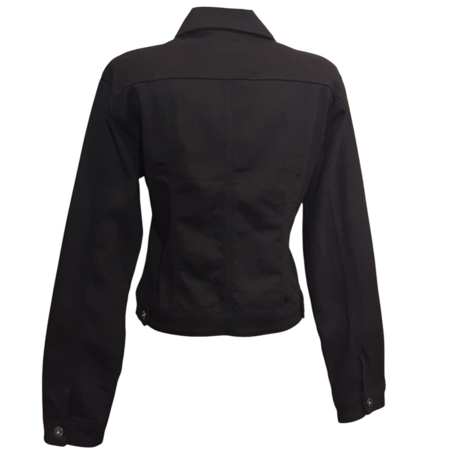 Veste Femme, veste en Jean, poches poitrine et poches latérales – Image 5