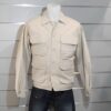 Veste Homme, Veste Saharienne, Col Chemise, Beige, John H