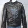 Veste Homme, Blouson homme, simili cuir, poches zippées