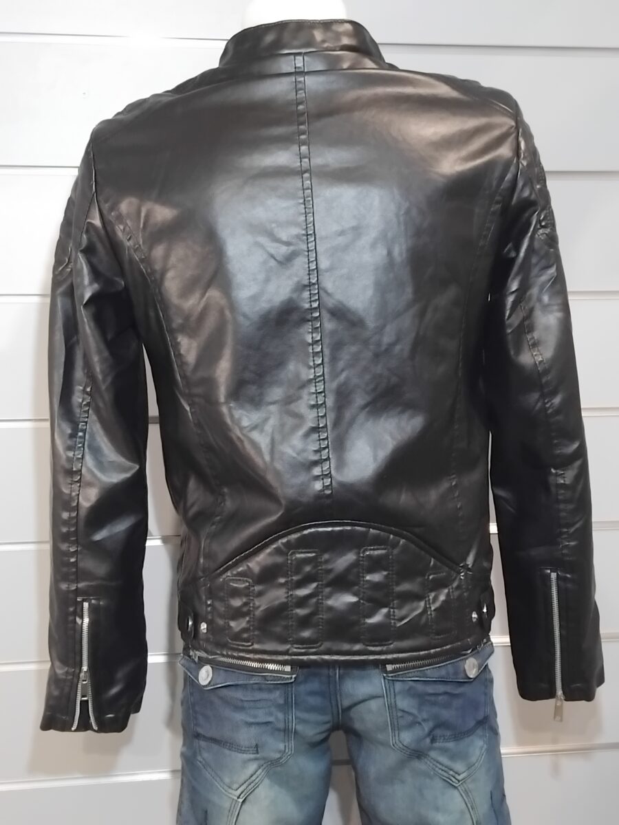 Veste Homme, Blouson homme, simili cuir, poches zippées