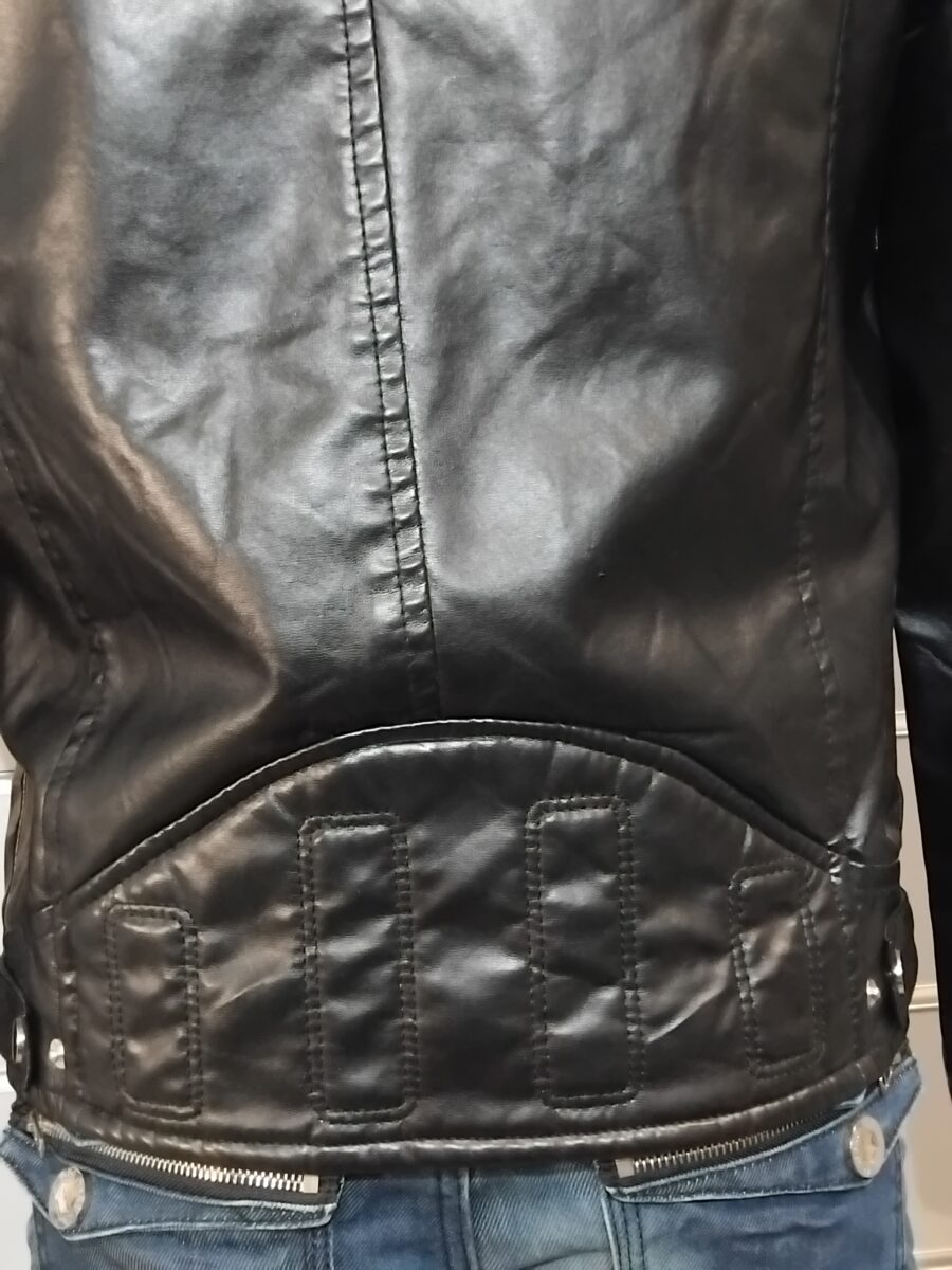 Veste Homme, Blouson homme, simili cuir, poches zippées