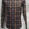 Chemise Homme, chemise John H, manches longues, col Mao