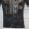 T-shirt Homme, fashion, t-shirt AXI, logo en strass, bas blanc