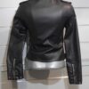 Veste femme, perfecto en cuir synthétique, col à revers, poche poitrine, fermeture à zip