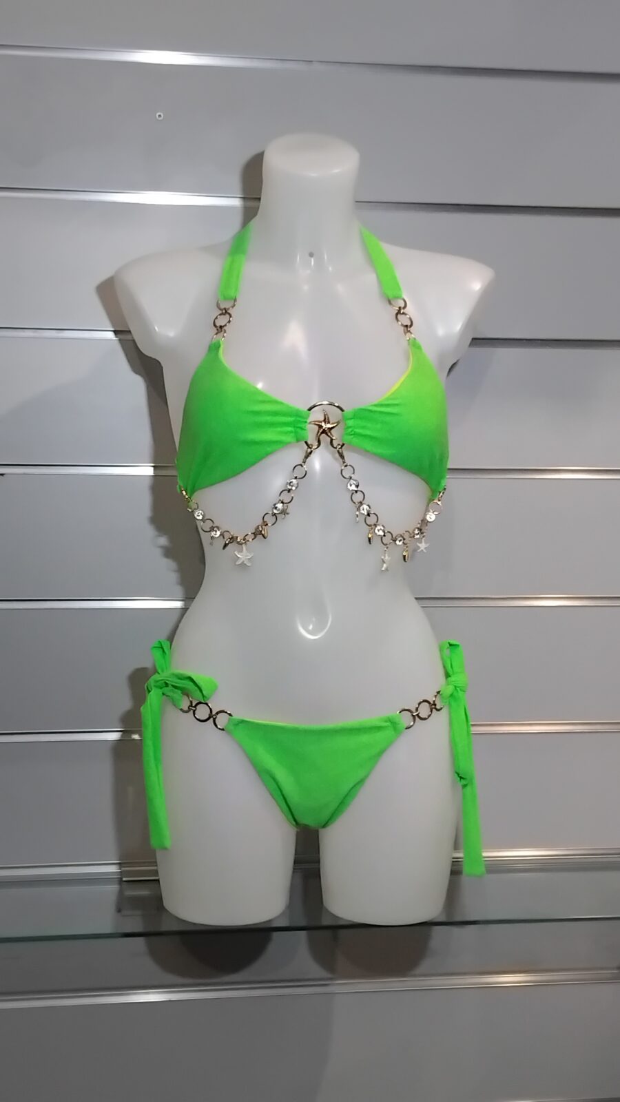 Maillot de bain Femme, bikini 2 pièces, logo étoile de mer avec collier