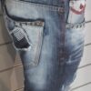 Pantalon Homme, Jean déchiré, destroy, à empiècement, fermeture à zip