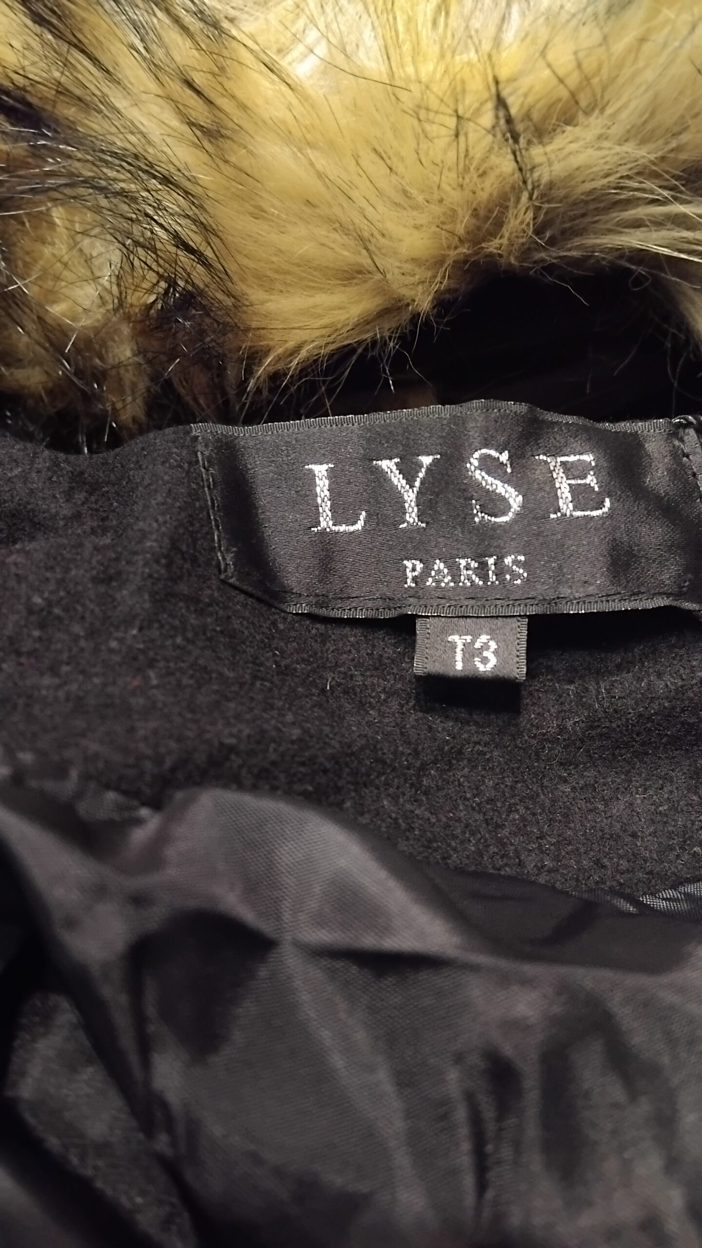 Manteau pour Femme, Veste Femme, Parka Femme,similicuir, Fermeture asymétrique, Capuche avec fourrure – Image 15
