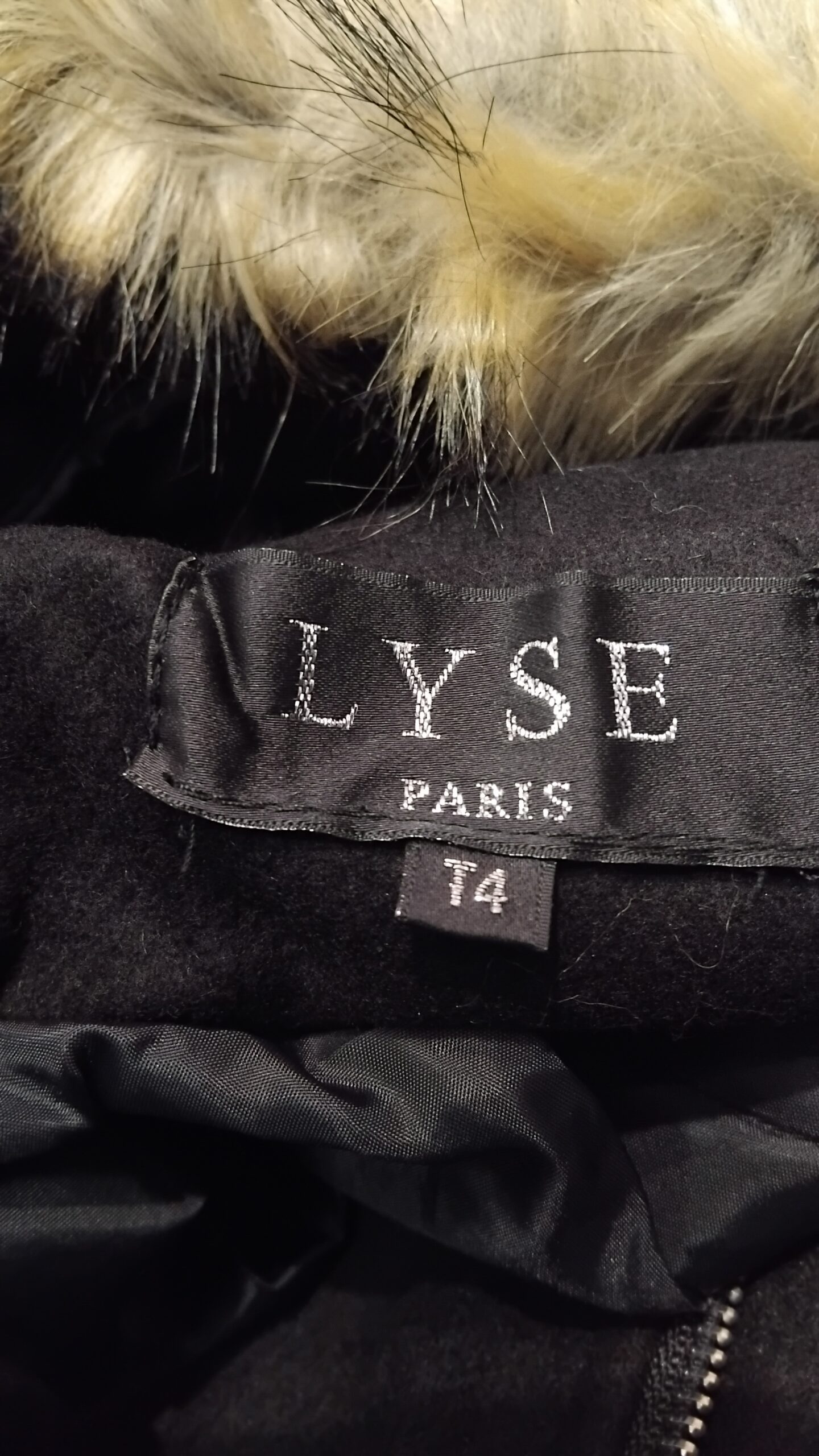 Manteau pour Femme, Veste Femme, Parka Femme,similicuir, Fermeture asymétrique, Capuche avec fourrure – Image 16